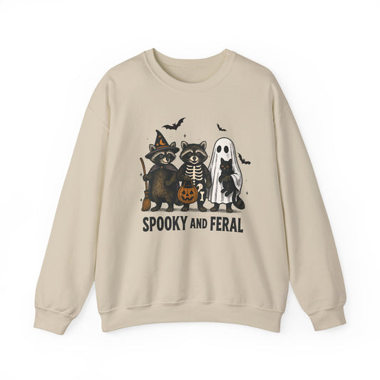 Spooky and Feral - Crewneck Sweatshirt