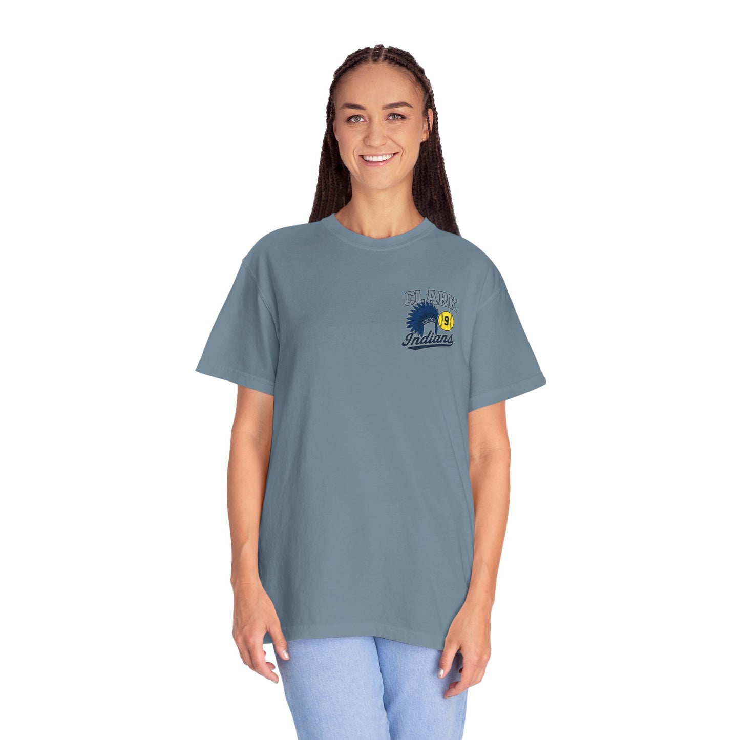 Clark Softball 2 - Comfort Color Tee