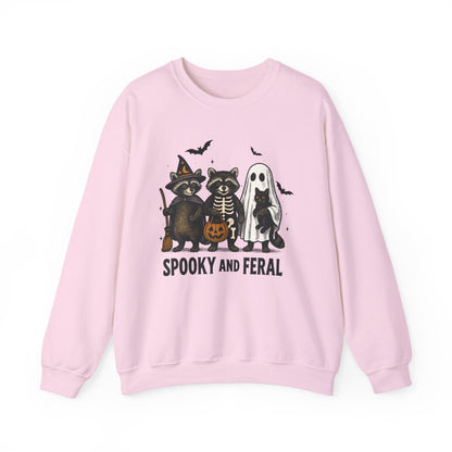 Spooky and Feral - Unisex Crewneck Sweatshirt