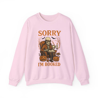 Sorry I'm Booked - Unisex Crewneck Sweatshirt