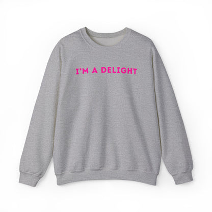 I'm A Delight - Unisex Crewneck Sweatshirt
