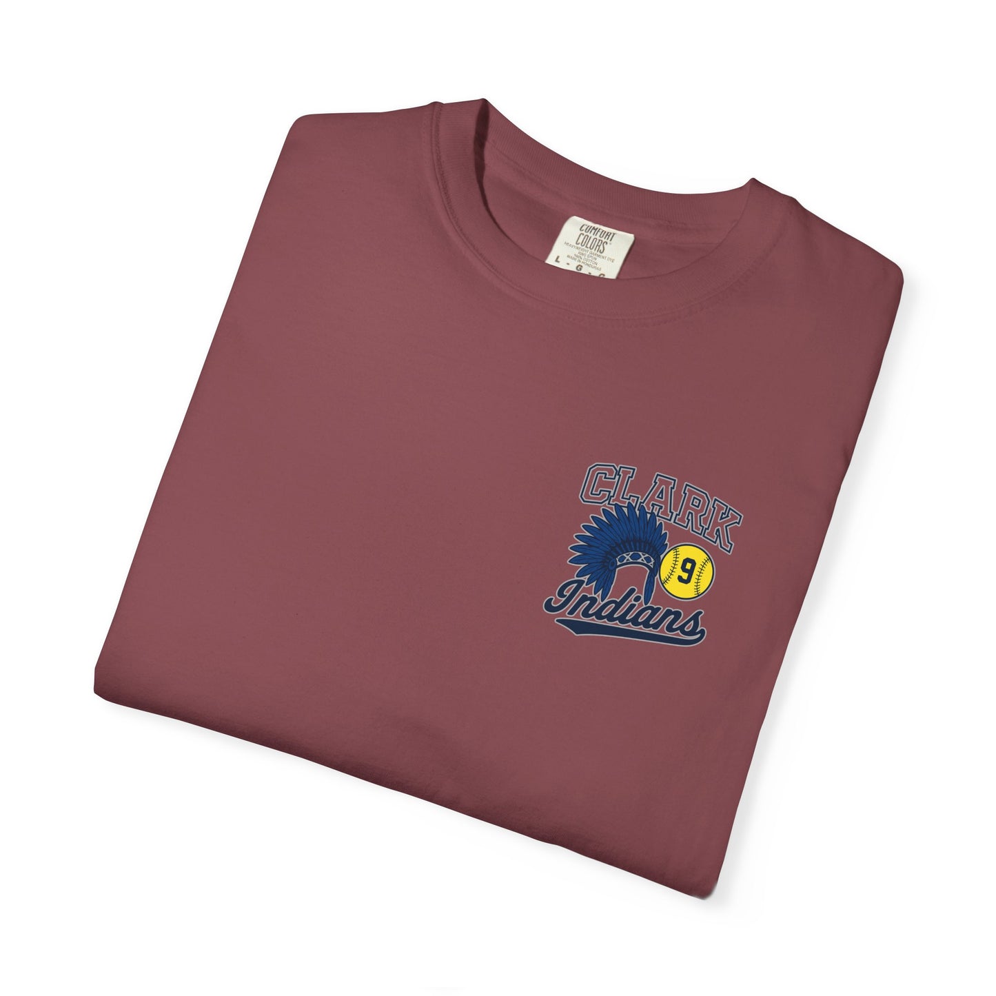 Clark Softball 2 - Comfort Color Tee