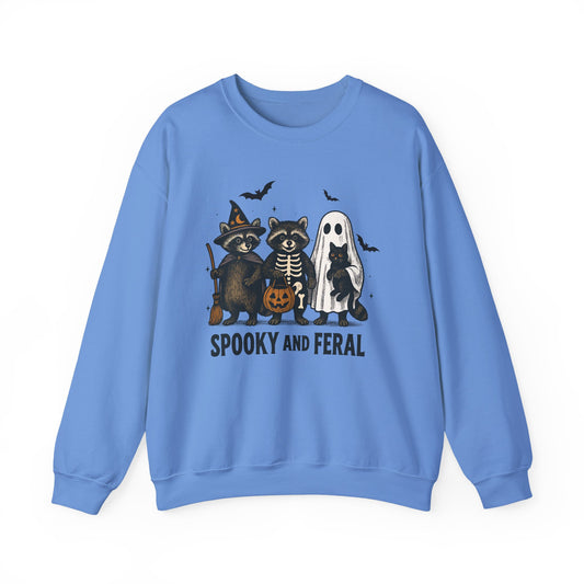 Spooky and Feral - Unisex Crewneck Sweatshirt