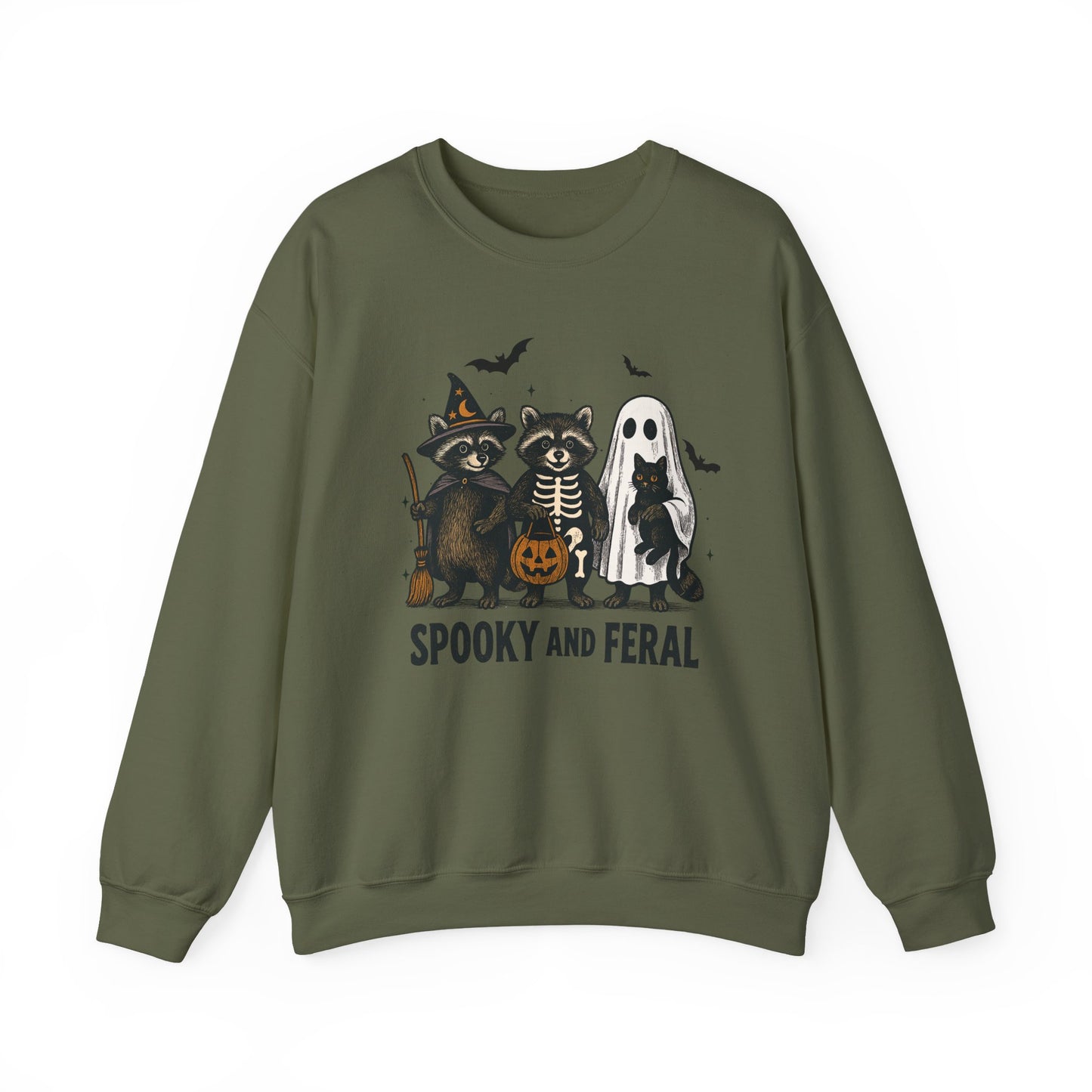 Spooky and Feral - Crewneck Sweatshirt