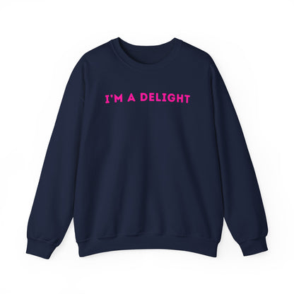 I'm A Delight - Unisex Crewneck Sweatshirt