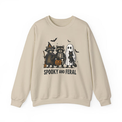 Spooky and Feral - Unisex Crewneck Sweatshirt