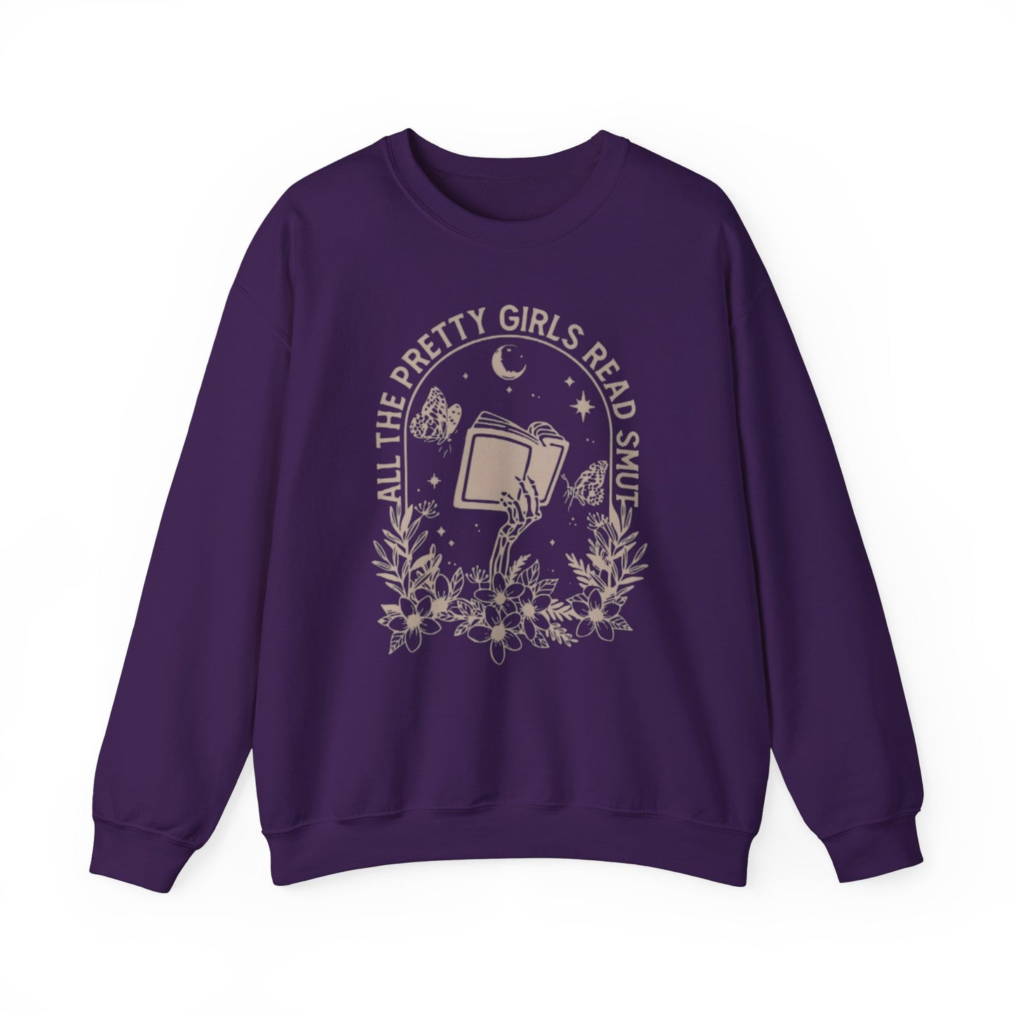 Pretty Girls Read Smut - Crewneck Sweatshirt