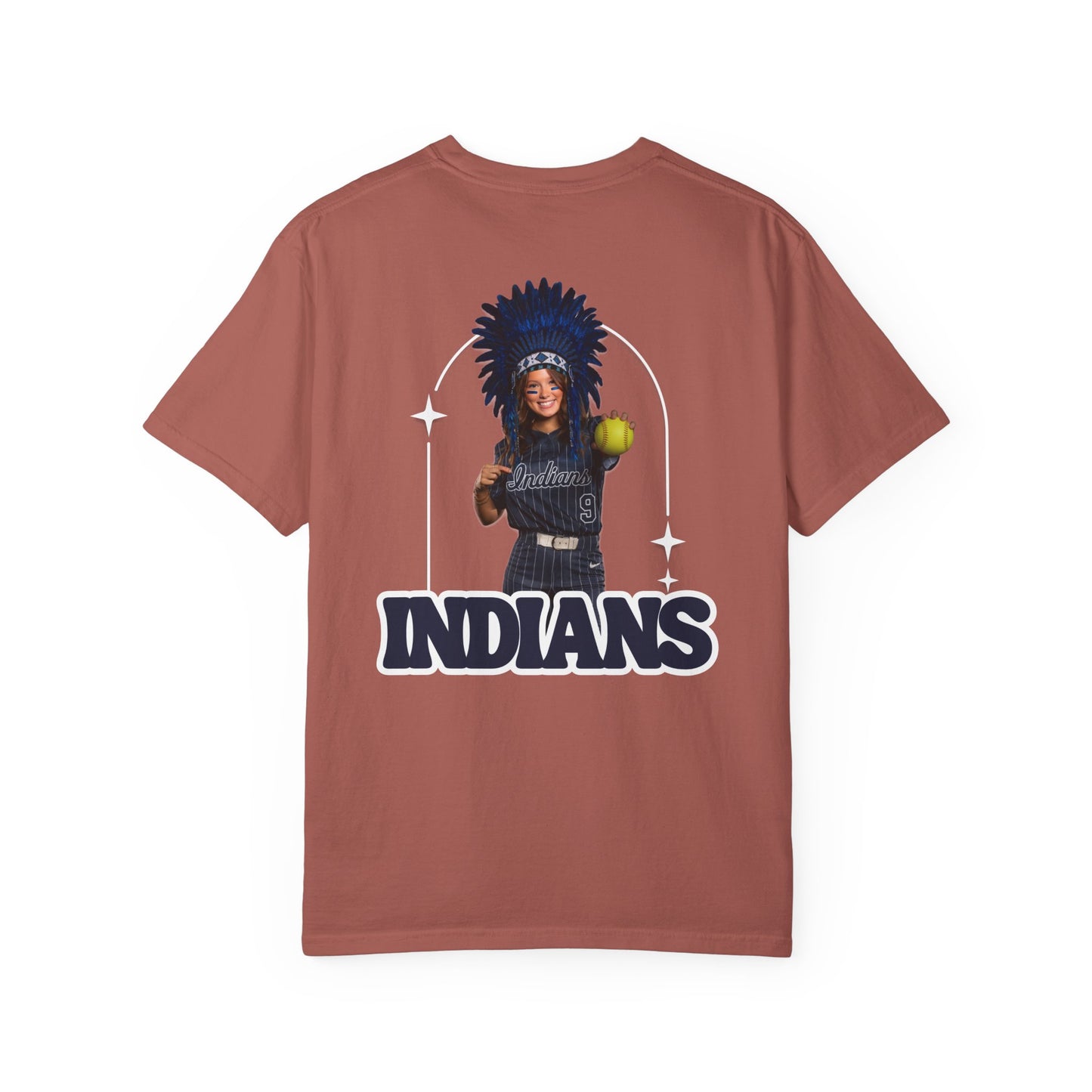 Clark Softball 3 - Comfort Color Tee