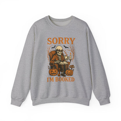 Sorry I'm Booked - Unisex Crewneck Sweatshirt