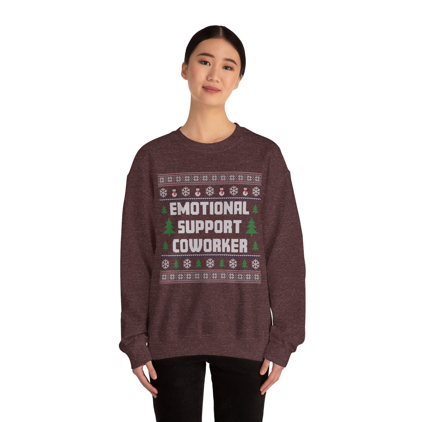 Emotional Support Coworker - Ugly Sweatshirt