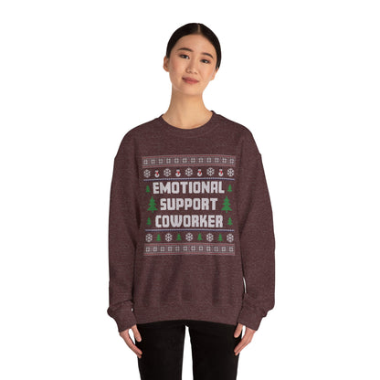 Emotional Support Coworker - Ugly Sweatshirt