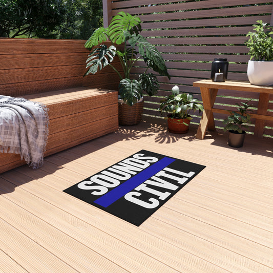 Sounds Civil Cop Office Rug