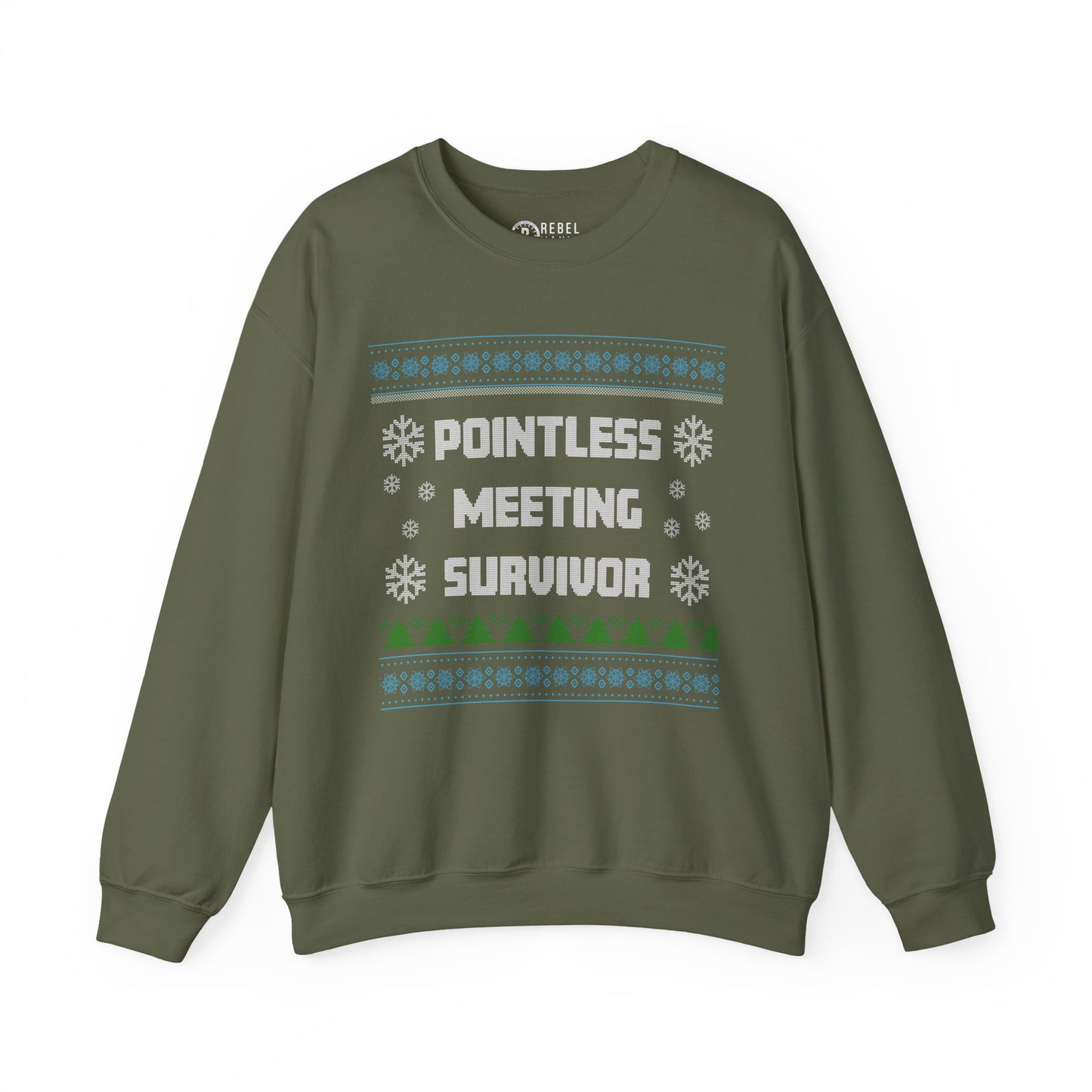Pointless Meeting Survivor - Ugly Sweatshirt