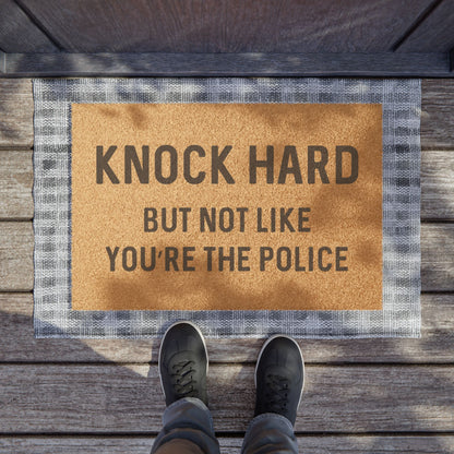 Knock Hard - Doormat