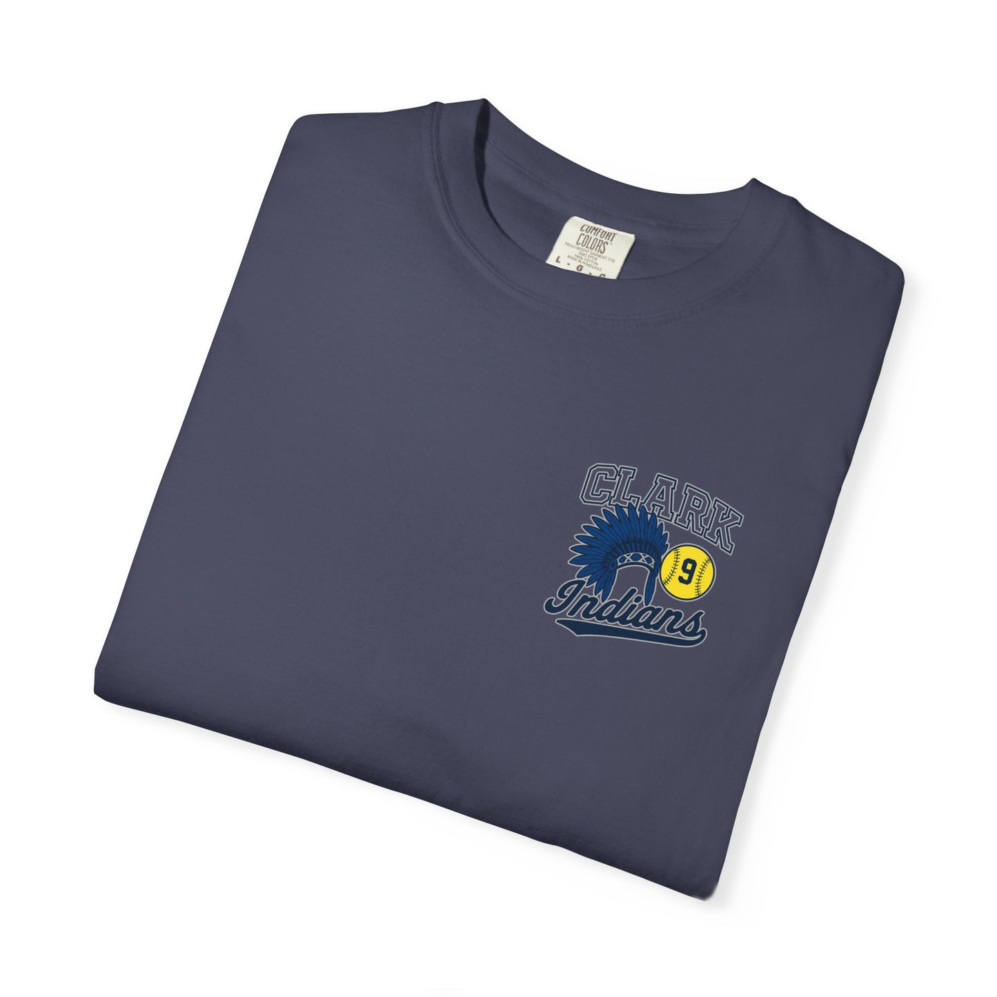 Clark Softball 2 - Comfort Color Tee