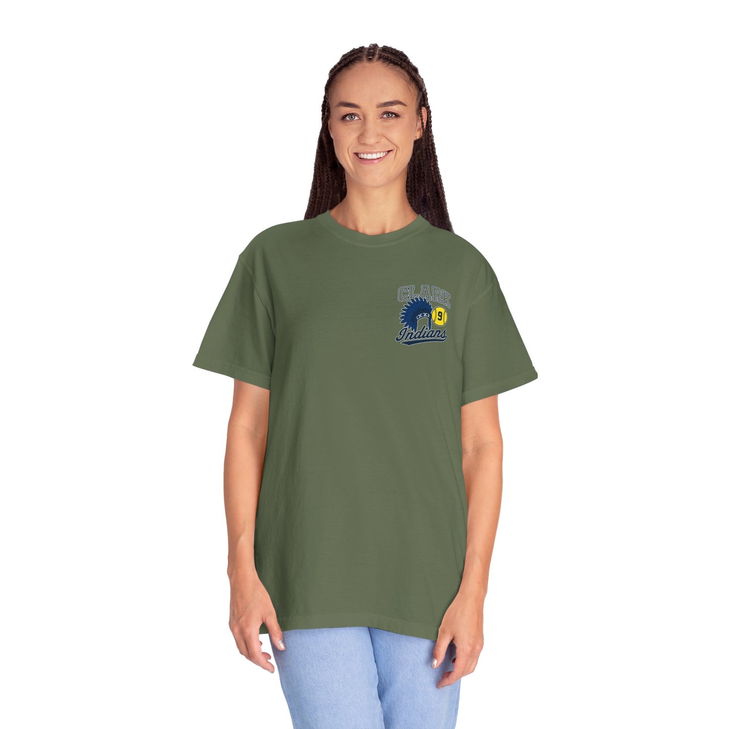 Clark Softball 2 - Comfort Color Tee