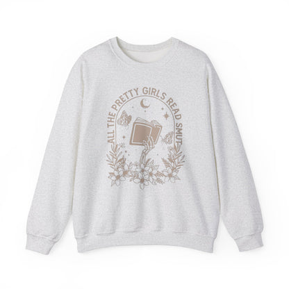 Pretty Girls Read Smut - Crewneck Sweatshirt