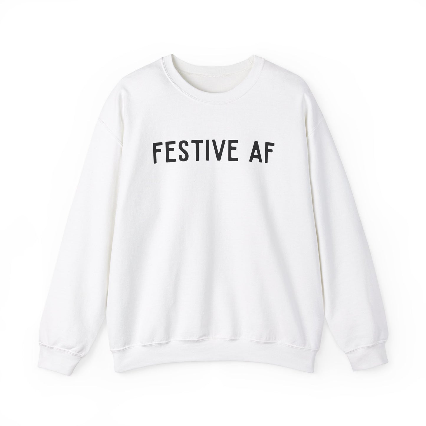 Festive AF - Crewneck Sweatshirt