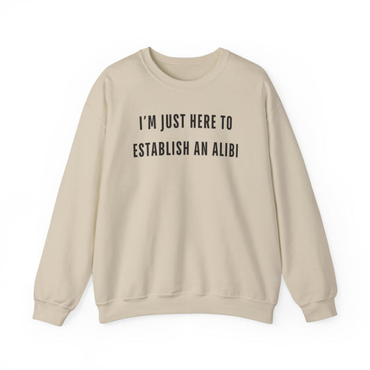 Alibi - Crewneck Sweatshirt