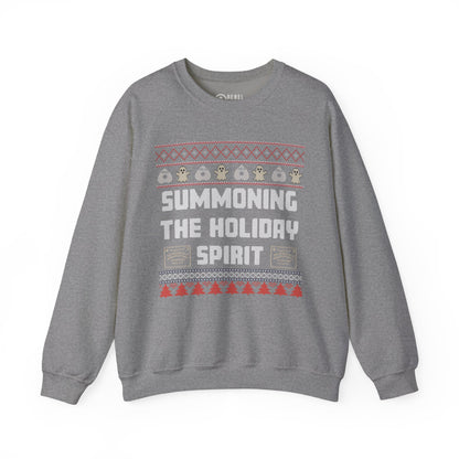 Summoning The Holiday Spirit - Ugly Sweatshirt