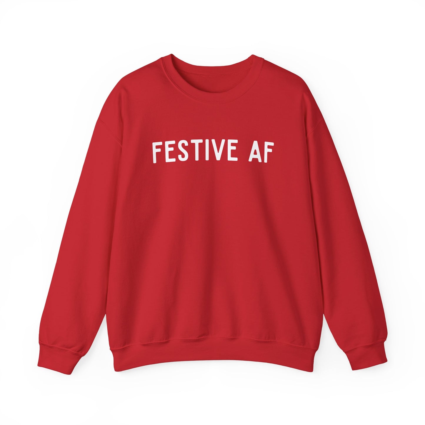 Festive AF - Crewneck Sweatshirt