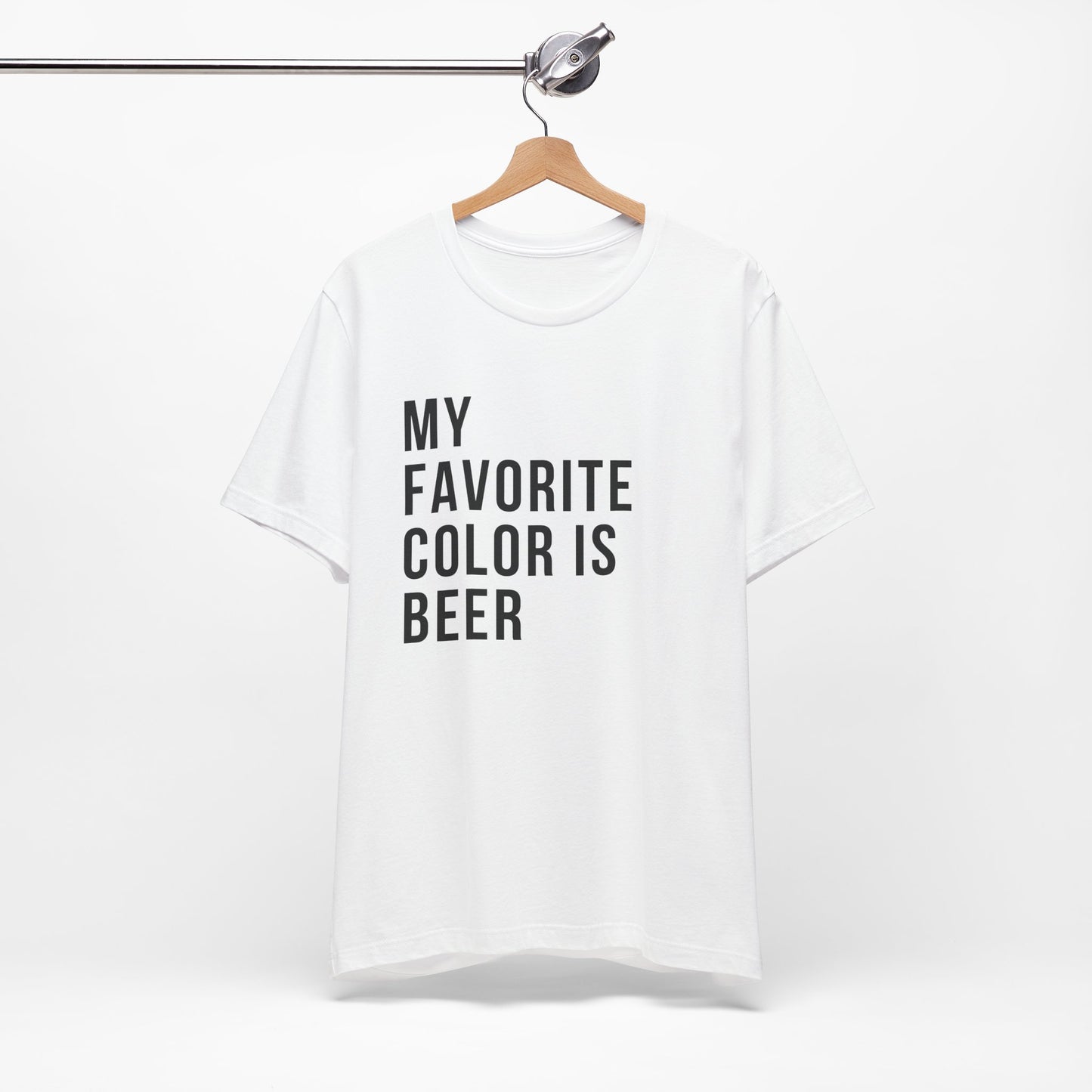 My Favorite Color Is Beer - Short Sleeve Tee