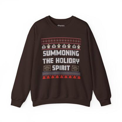 Summoning The Holiday Spirit - Ugly Sweatshirt