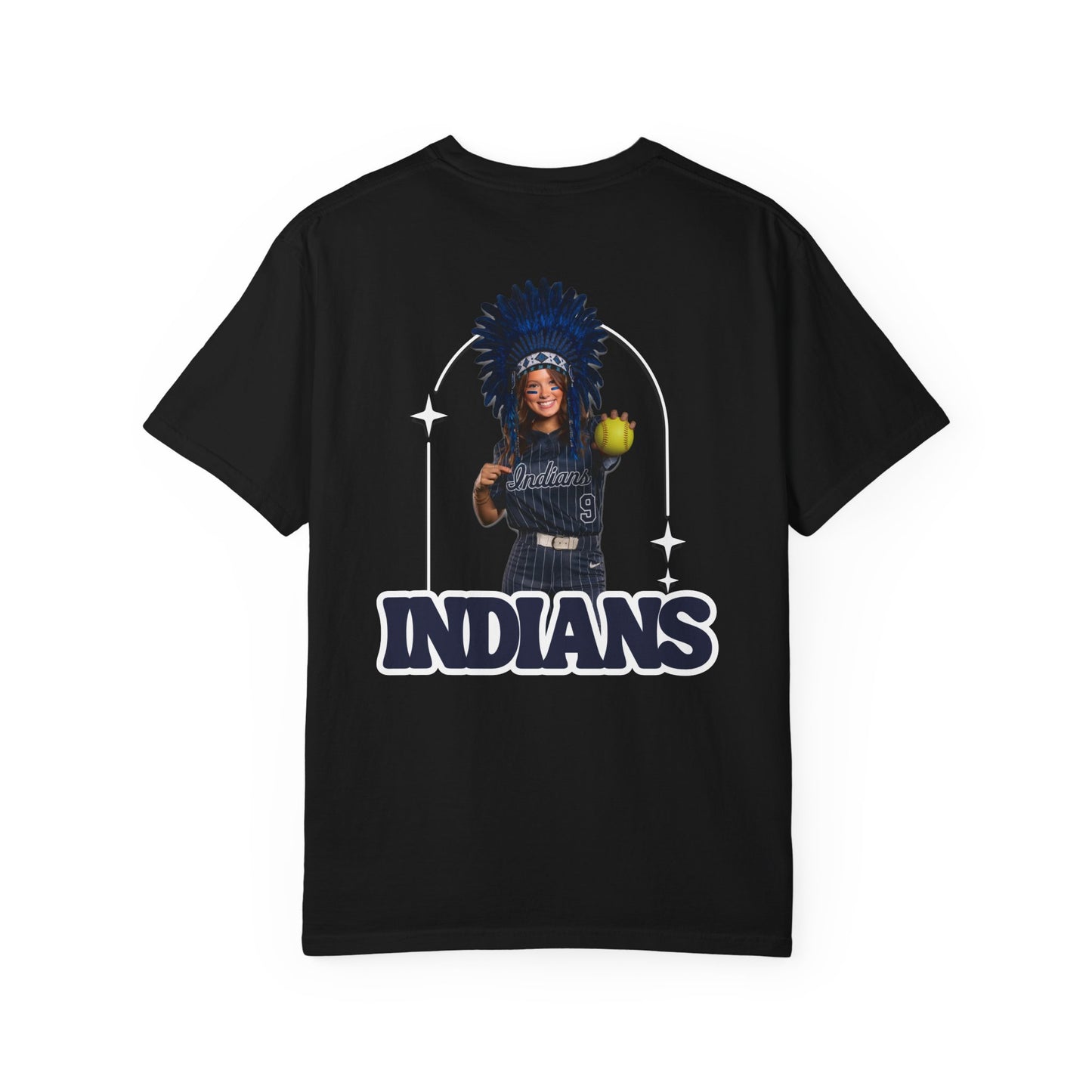 Clark Softball 3 - Comfort Color Tee