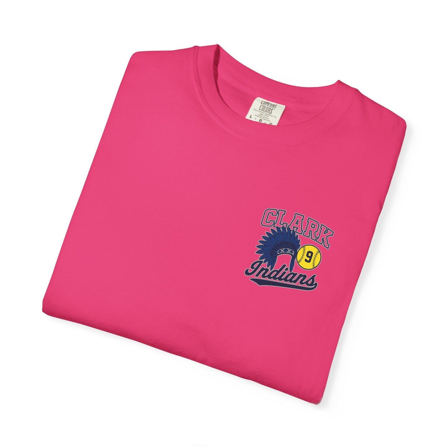 Clark Softball 2 - Comfort Color Tee