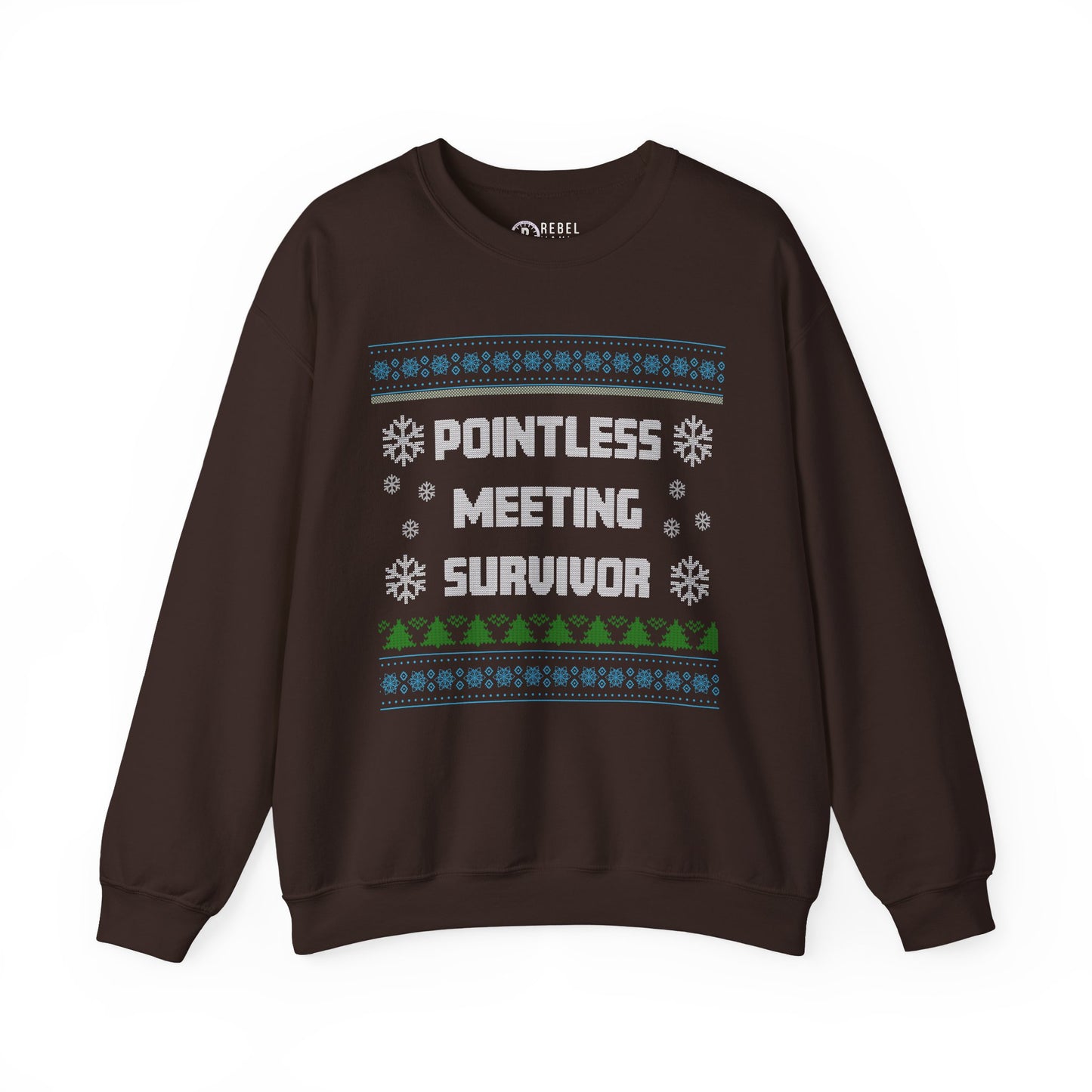 Pointless Meeting Survivor - Ugly Sweatshirt
