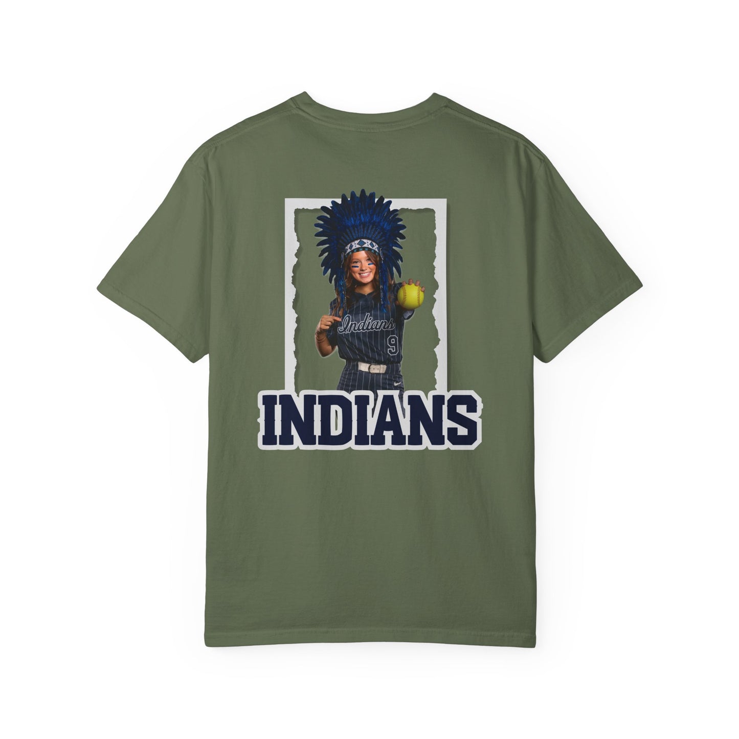Clark Softball 4 - Comfort Color Tee