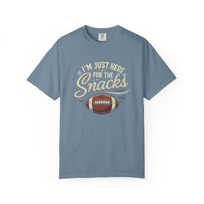 I'm Just Here for the Snacks - Comfort Color Tee