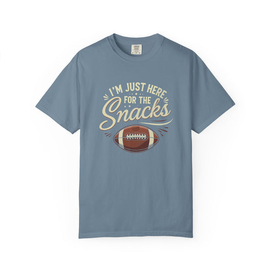I'm Just Here for the Snacks - Comfort Color Tee