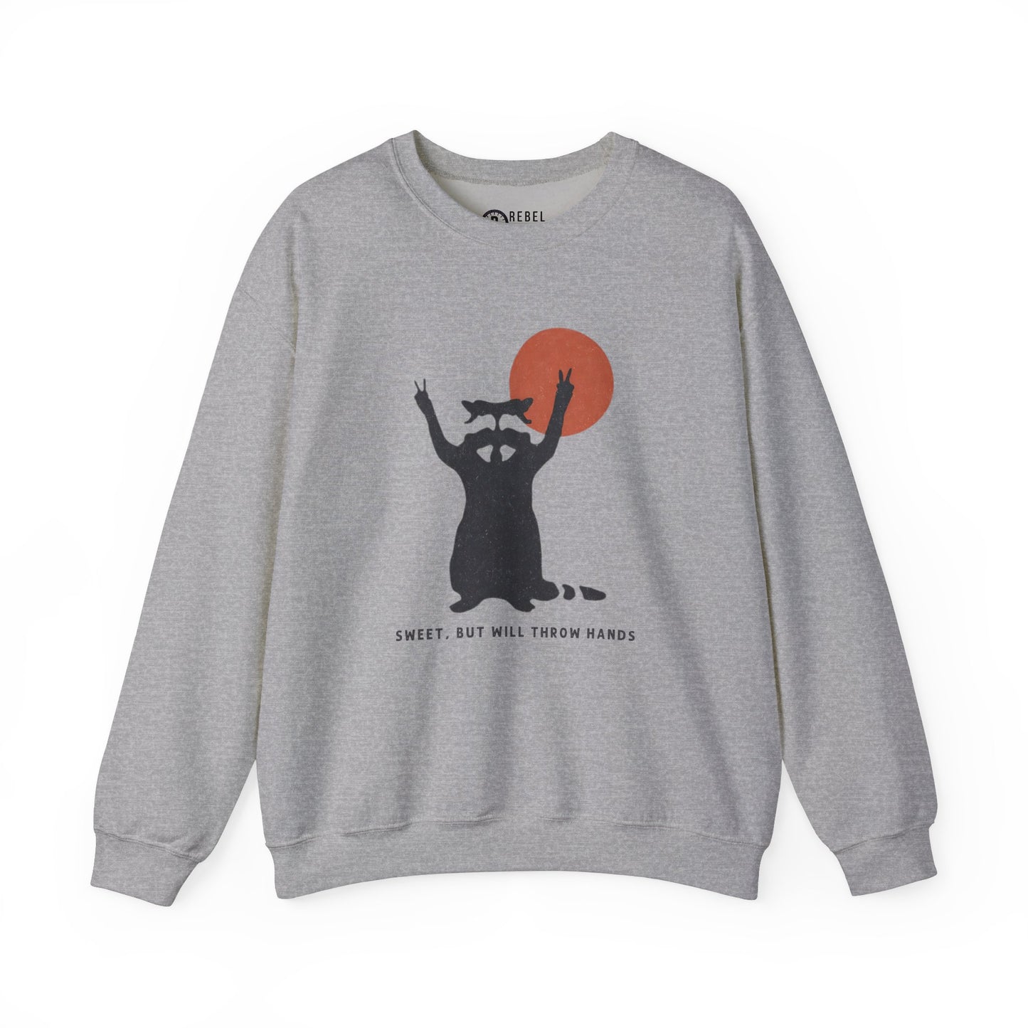 Sweet But Will Throw Hands - Crewneck Sweatshirt