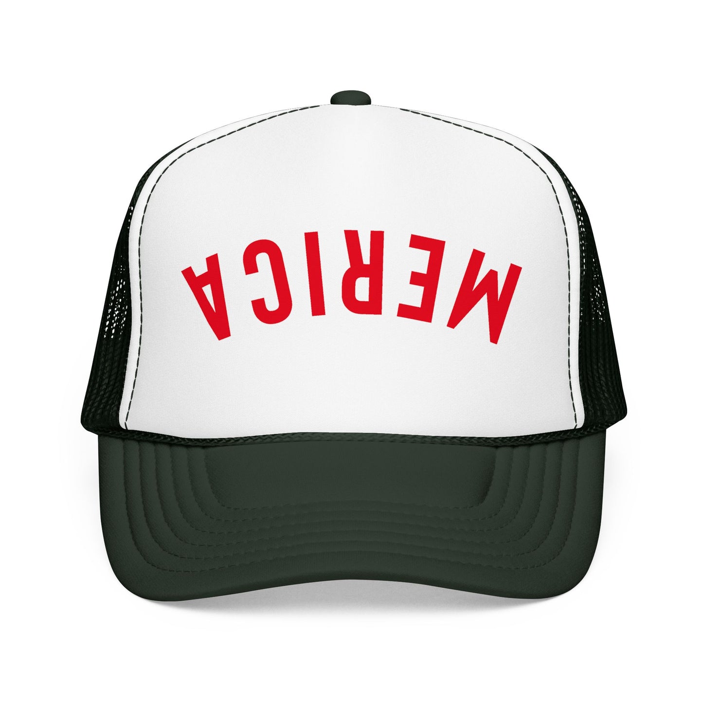 MERICA 4th of July Foam Trucker Hat