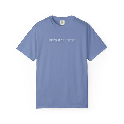 Pregnant Girl Summer - Comfort Color Tee