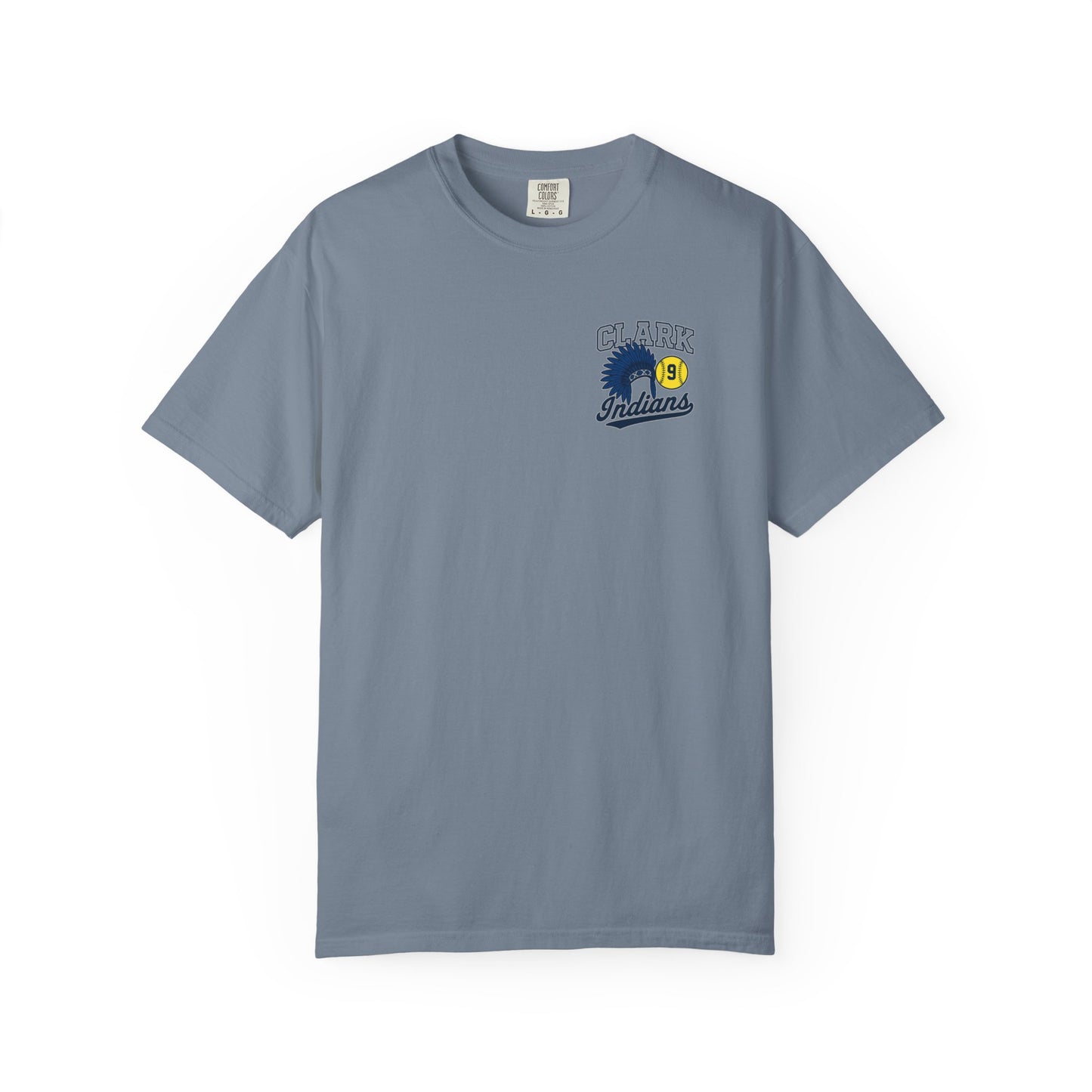 Clark Softball 3 - Comfort Color Tee