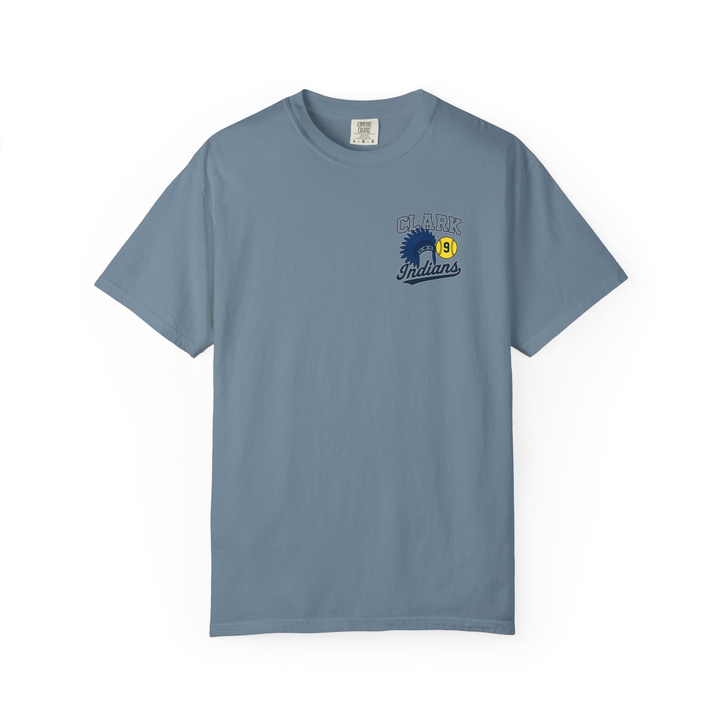 Clark Softball - Comfort Color Tee
