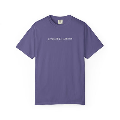 Pregnant Girl Summer - Comfort Color Tee