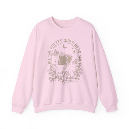 Pretty Girls Read Smut - Crewneck Sweatshirt