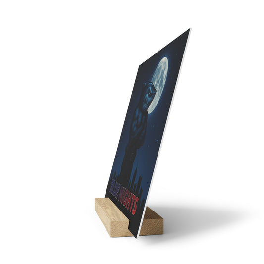 Blue Nights - Display Board with Stand