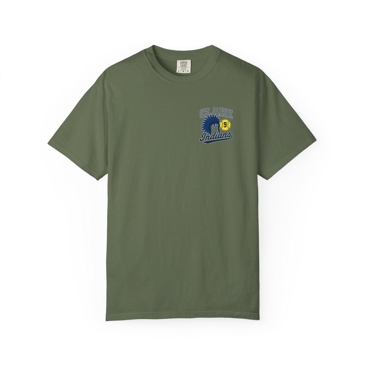 Clark Softball 2 - Comfort Color Tee