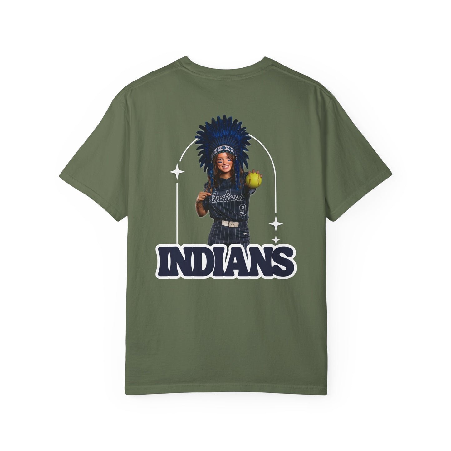 Clark Softball 3 - Comfort Color Tee