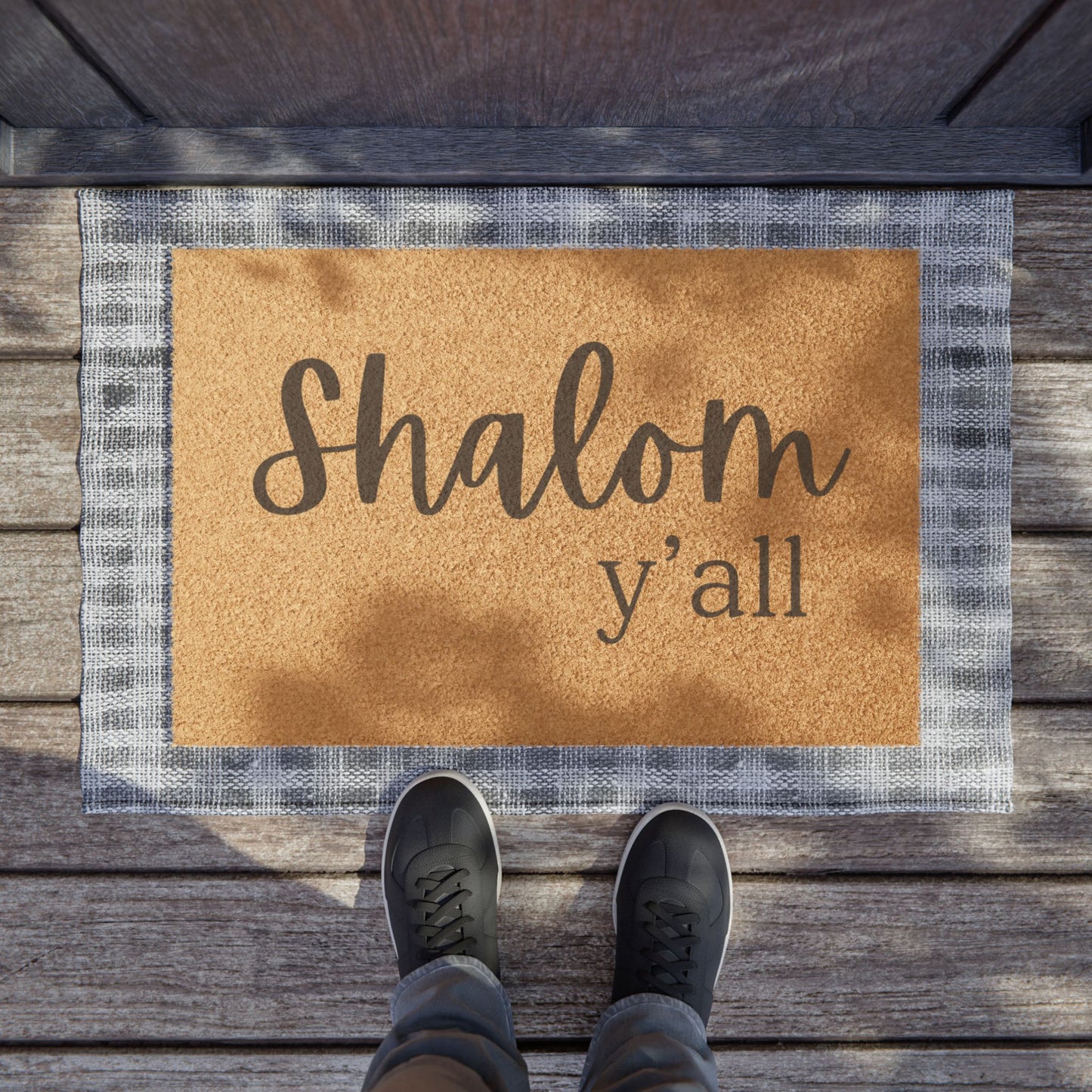 Shalom Y'all- Doormat