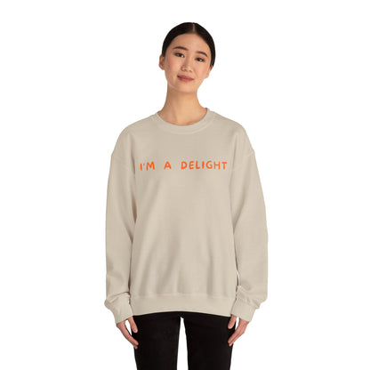 I'm A Delight - Crewneck Sweatshirt