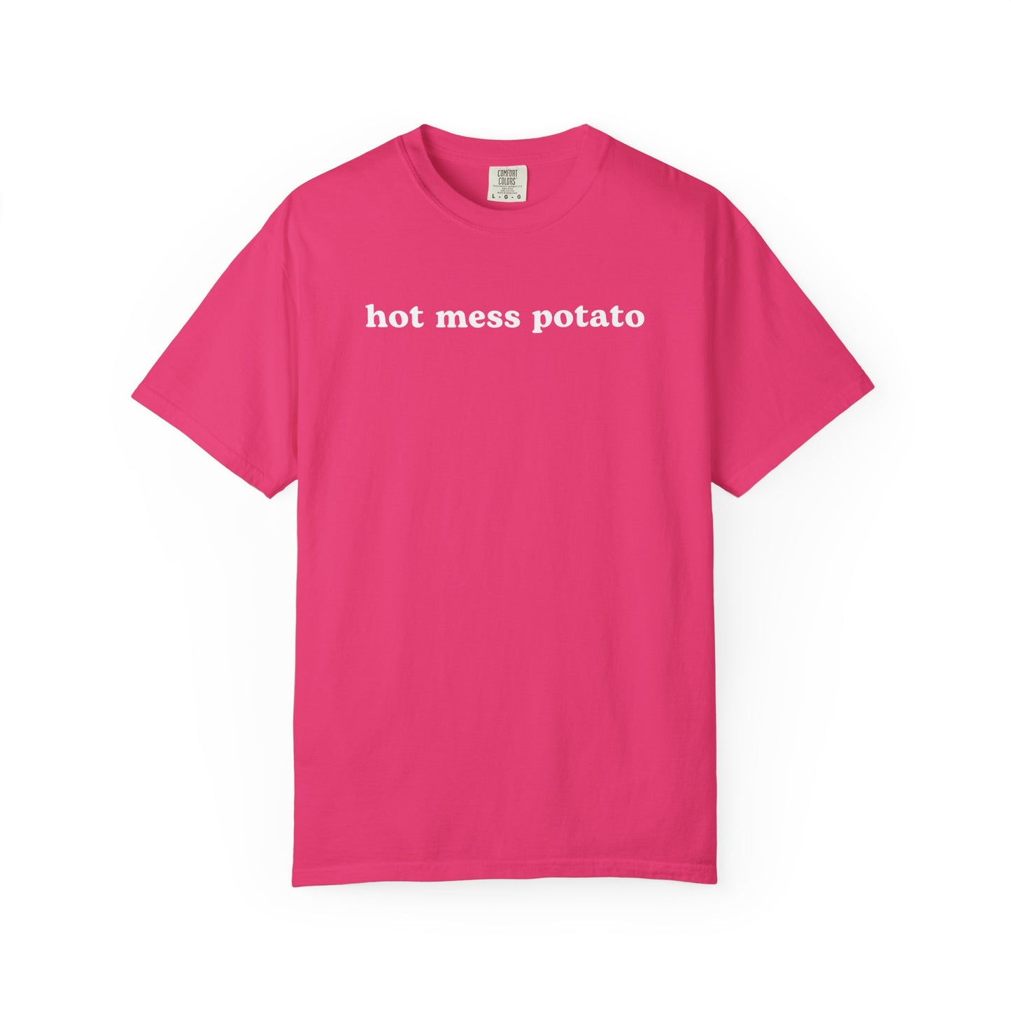 Hot Mess Potato - Comfort Color Tee