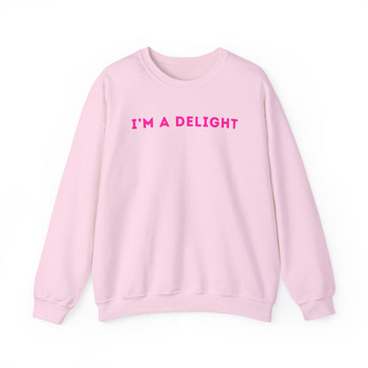 I'm A Delight - Unisex Crewneck Sweatshirt