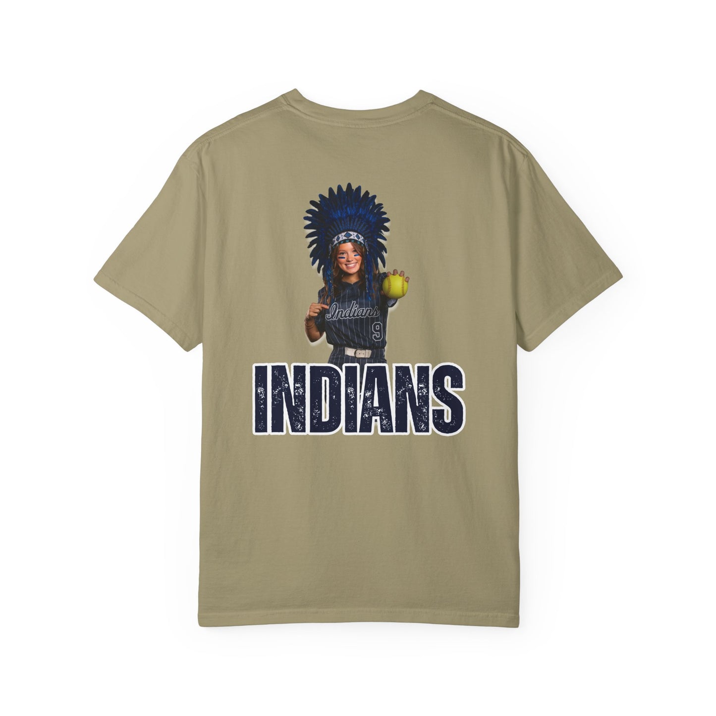 Clark Softball - Comfort Color Tee