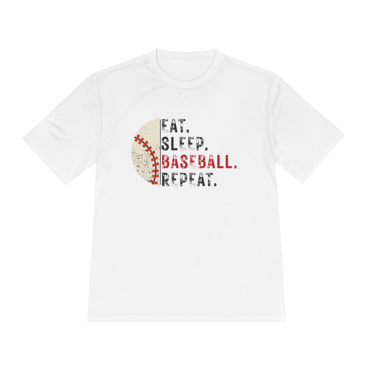 Eat Sleep Baseball Repeat - Unisex Moisture Wicking Shirt