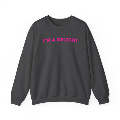 I'm A Delight - Unisex Crewneck Sweatshirt